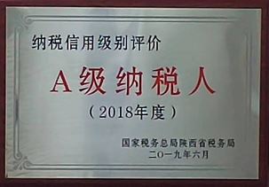 A级纳税人2018