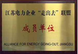 Member units of Jiangsu Electric Power Enterprise Going Global Alliance