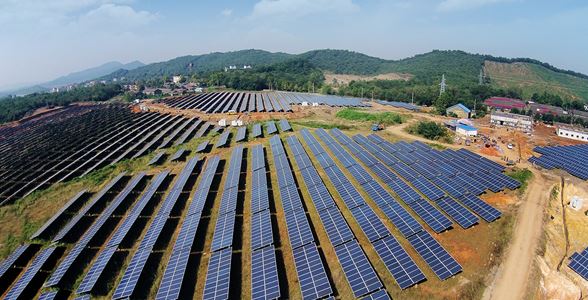 Jiangxi Leping Ground Photovoltaic Power Station Project -40MW