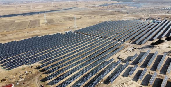 300MW Mu Guang Complementary Photovoltaic Power Generation Project in Shenyuan Sanxingdi Village, Yudaokou Town